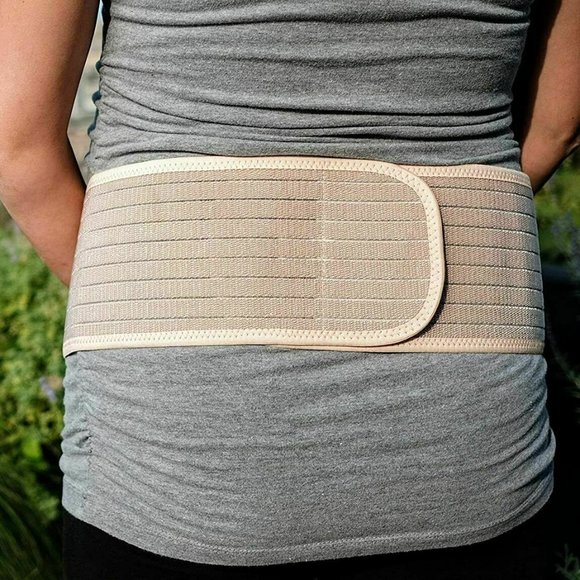 Maternity Belt -  Breathable Pregnancy Back Support - Belly Band Pelvic Pressure - Picture 4 of 7